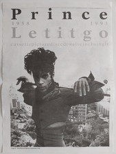 Prince letitgo original for sale  LIVERPOOL
