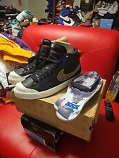 L@@K RARO 🔥 Tamanho 11.5 - Nike All Court Mid Stussy ALMOFADAS PYTHON PRETAS! comprar usado  Enviando para Brazil