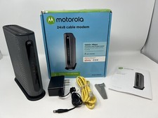 Modem a cabo Motorola 24x8 modelo MB7621 preto #NO6347 (AR), usado comprar usado  Enviando para Brazil