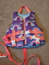 Usado, Colete salva-vidas Speedo infantil feminino 30-50 libras floral comprar usado  Enviando para Brazil