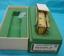 Modelo de latão HO - OI 1328 UP Union Pacific Pile Driver, usado comprar usado  Enviando para Brazil