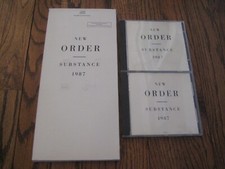 New Order Substance  Longbox and Original 2 cd Rare Joy Division comprar usado  Enviando para Brazil