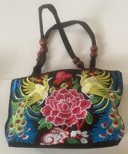 New embroidered peacock for sale  Lafox