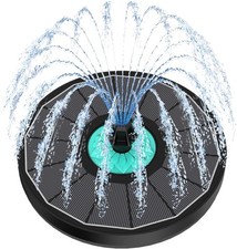 Solar fountain cyan for sale  Sandpoint