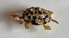 Broche tortue metal d'occasion  Beauchamp