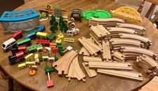 Wooden train set for sale  ELY
