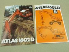 Prospekte atlas 1602d gebraucht kaufen  Merseburg