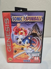Usado, Sonic Spinball - Sega Genesis - Estojo e cartucho autêntico videogame pinball comprar usado  Enviando para Brazil