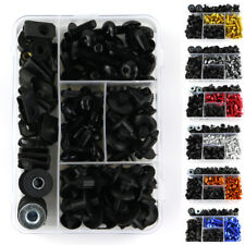 Kit de parafusos de carenagem preto ajuste para Suzuki GSR600 GSR750 GSR1000 GSX S750 GSX S1000F comprar usado  Enviando para Brazil