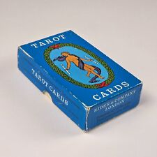 Baralho de cartas de tarô vintage Rider Waite, caixa azul, 1971 ESTADO INCRÍVEL comprar usado  Enviando para Brazil