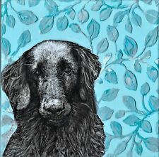 Flatcoated retriever canvas for sale  NOTTINGHAM