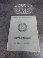 Ddr nva wehrdienstausweis gebraucht kaufen  Gevelsberg