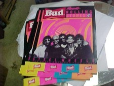 Rolling stones budweiser for sale  West Bridgewater