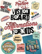 Vision Board Affirmations for Kids: Over 250 Fun and Uplifting Quotes to Ins..., usado comprar usado  Enviando para Brazil