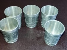 Zinn becker schnapsglas gebraucht kaufen  Rottach-Egern