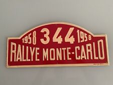 Automobilia plaque rallye d'occasion  Villefranche-sur-Mer
