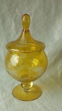 Crystal candy jar d'occasion  Expédié en Belgium