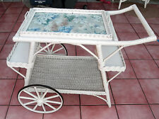 Vintage wicker tea for sale  Delavan