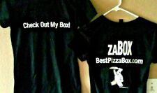 Camiseta sexy xxx feminina preta confira minha caixa TAMANHO pequena Zabox Itay Pizza, usado comprar usado  Enviando para Brazil
