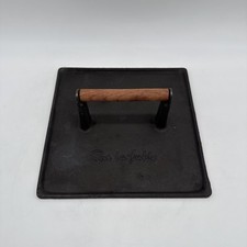 Mesa Sur La quadrada 9" grelha de ferro fundido prensa de carne cabo de jacarandá comprar usado Mesa Sur La quadrada 9" grelha de ferro fundido prensa de carne cabo de jacarandá comprar usado  Enviando para Brazil