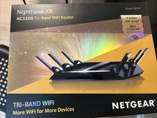 Roteador Wireless Tri-Band NETGEAR R8000 3200 Mbps 5 Portas 3200 Mbps (R8000-100NAS) comprar usado  Enviando para Brazil