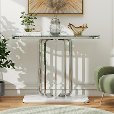 Modern glass console for sale  Cedar Rapids