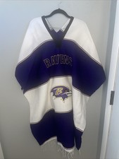 Nfl poncho baltimore for sale  La Porte City