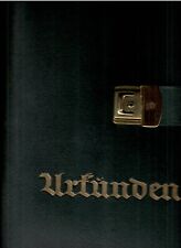 Alte vintage urkundenmappe gebraucht kaufen  Mühlhausen/Thüringen