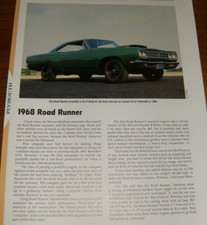 1968 plymouth road for sale  Melvindale