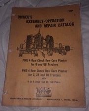 Minneapolis moline repair for sale  Morrison