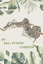 Ball python logbook for sale  Racine