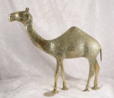 Brass camel ornament for sale  CAMELFORD