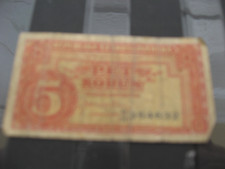 Ancien billet tchecoslovaquie d'occasion  Sannois