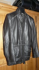 Herren lederjacke braun gebraucht kaufen  Minden