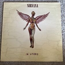 NIRVANA -  IN UTERO - NM Vinyl LP - GEF 24536 EUROPE 1ST PRESS 1993 comprar usado  Enviando para Brazil
