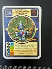Golgotha warrior princess for sale  LONDON