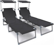 Sdraio giardino pieghevole usato  Roma