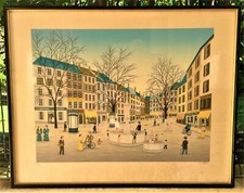 Tableau lithographie françois d'occasion  Magny-les-Hameaux