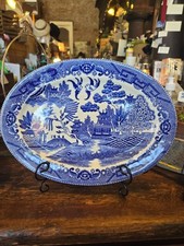 Blue willow oval for sale  Oakland