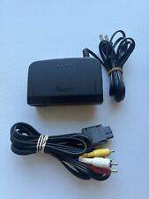 Fonte de alimentação CA original do fabricante Nintendo 64 N64 tijolo NUS-002 AC + cabo AV fabricante de equipamento original comprar usado  Enviando para Brazil