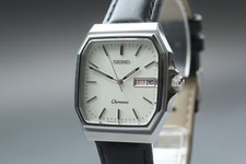 [Perto de ESTADO PERFEITO] Relógio de quartzo masculino vintage Seiko Chronos 5H23-5100 prata do Japão comprar usado  Enviando para Brazil