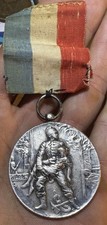 Médaille décoration sapeurs d'occasion  Camarès