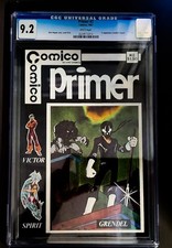 🔥 LEILÃO SEM RESERVA 24 HORAS! PRIMER #2 CGC 9.2 – Comico 1982 🔥 comprar usado  Enviando para Brazil