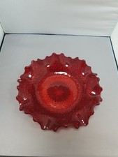 Vintage red glass for sale  LAUNCESTON