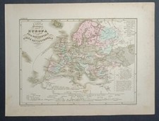 Antica mappa geologia usato  Monfalcone
