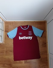 Maglia calcio west usato  Spedire a Italy