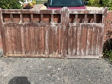 Pair wooden gates for sale  BURNHAM-ON-SEA