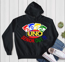 NOVO! Moletons aconchegantes Seniors 2022 UNO Out Graduation Fun P-3X comprar usado  Enviando para Brazil