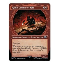 MTG | Gimli, Counter of Kills #0312 | LORD OF THE RINGS | NM | EN | SHOWCASE  comprar usado  Enviando para Brazil