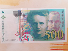 Billet 500 francs d'occasion  Issoire